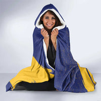 Barbados Pride Est 1966 Hooded Blanket - Wonder Print Shop