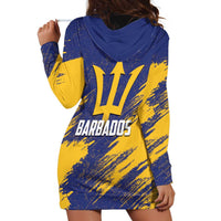 Barbados Pride Est 1966 Hoodie Dress - Wonder Print Shop