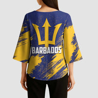 Barbados Pride Est 1966 Kimono Sleeve Blouse - Wonder Print Shop