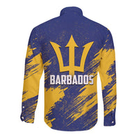 Barbados Pride Est 1966 Long Sleeve Button Shirt - Wonder Print Shop