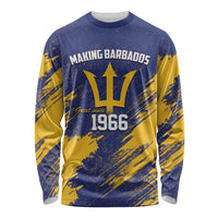 Barbados Pride Est 1966 Long Sleeve Shirt - Wonder Print Shop