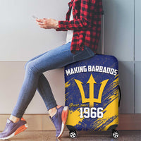 Barbados Pride Est 1966 Luggage Cover - Wonder Print Shop