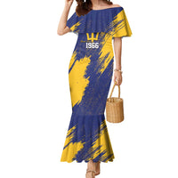 Barbados Pride Est 1966 Mermaid Dress - Wonder Print Shop