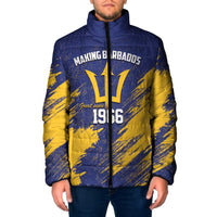 Barbados Pride Est 1966 Padded Jacket - Wonder Print Shop