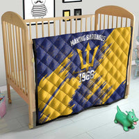 Barbados Pride Est 1966 Quilt - Wonder Print Shop