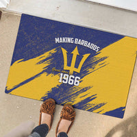 Barbados Pride Est 1966 Rubber Doormat - Wonder Print Shop