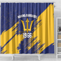 Barbados Pride Est 1966 Shower Curtain - Wonder Print Shop
