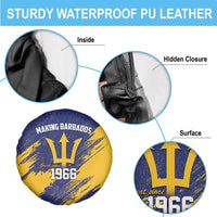 Barbados Pride Est 1966 Spare Tire Cover - Wonder Print Shop