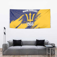 Barbados Pride Est 1966 Tapestry - Wonder Print Shop