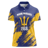 Barbados Pride Est 1966 Women Polo Shirt - Wonder Print Shop
