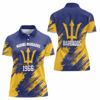 Barbados Pride Est 1966 Women Polo Shirt - Wonder Print Shop