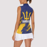 Barbados Pride Est 1966 Women Sleeveless Polo Shirt - Wonder Print Shop