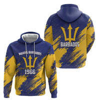 Barbados Pride Est 1966 Zip Hoodie - Wonder Print Shop