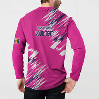 Caribbean Cricket Barbados Personalized Button Sweatshirt Make It Three 2025 is Ours - Wonder Print Shop