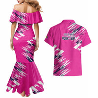 Caribbean Cricket Barbados Personalized Couples Matching Mermaid Dress and Hawaiian Shirt Make It Three 2025 is Ours - Wonder Print Shop
