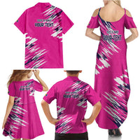 Caribbean Cricket Barbados Personalized Family Matching Summer Maxi Dress and Hawaiian Shirt Make It Three 2025 is Ours - Wonder Print Shop