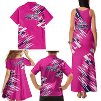 Caribbean Cricket Barbados Personalized Family Matching Tank Maxi Dress and Hawaiian Shirt Make It Three 2025 is Ours - Wonder Print Shop