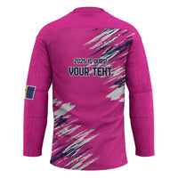 Caribbean Cricket Barbados Personalized Hockey Jersey Make It Three 2025 is Ours - Wonder Print Shop
