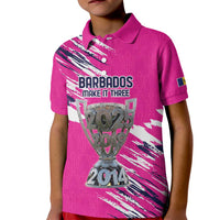Caribbean Cricket Barbados Personalized Kid Polo Shirt Make It Three 2025 is Ours - Wonder Print Shop