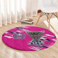 Caribbean Cricket Barbados Personalized Round Carpet Make It Three 2025 is Ours - Wonder Print Shop