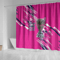 Caribbean Cricket Barbados Personalized Shower Curtain Make It Three 2025 is Ours - Wonder Print Shop