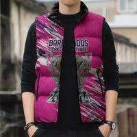 Caribbean Cricket Barbados Personalized Sleeveless Puffer Jacket Make It Three 2025 is Ours - Wonder Print Shop