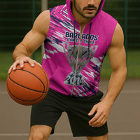 Caribbean Cricket Barbados Personalized Sleeveless Zip Hoodie Make It Three 2025 is Ours - Wonder Print Shop