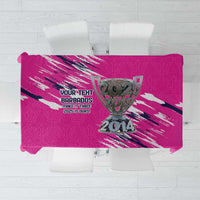 Caribbean Cricket Barbados Personalized Tablecloth Make It Three 2025 is Ours - Wonder Print Shop