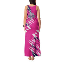 Caribbean Cricket Barbados Personalized Tank Maxi Dress Make It Three 2025 is Ours - Wonder Print Shop