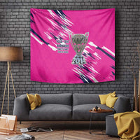 Caribbean Cricket Barbados Personalized Tapestry Make It Three 2025 is Ours - Wonder Print Shop