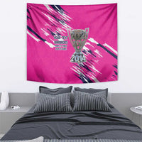 Caribbean Cricket Barbados Personalized Tapestry Make It Three 2025 is Ours - Wonder Print Shop