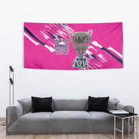 Caribbean Cricket Barbados Personalized Tapestry Make It Three 2025 is Ours - Wonder Print Shop