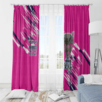 Caribbean Cricket Barbados Personalized Window Curtain Make It Three 2025 is Ours - Wonder Print Shop