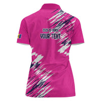 Caribbean Cricket Barbados Personalized Women Polo Shirt Make It Three 2025 is Ours - Wonder Print Shop