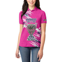 Caribbean Cricket Barbados Personalized Women Polo Shirt Make It Three 2025 is Ours - Wonder Print Shop