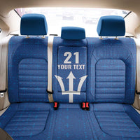 Caribbean Cricket Barbados Custom Back Car Seat Cover Strike of the Tridents - Wonder Print Shop