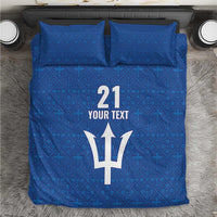 Caribbean Cricket Barbados Custom Bedding Set Strike of the Tridents - Wonder Print Shop