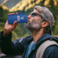 Caribbean Cricket Barbados Custom 4 in 1 Can Cooler Tumbler Strike of the Tridents - Wonder Print Shop