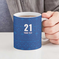 Caribbean Cricket Barbados Custom Ceramic Mug Strike of the Tridents - Wonder Print Shop