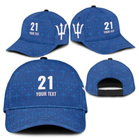 Caribbean Cricket Barbados Custom Classic Cap Strike of the Tridents - Wonder Print Shop