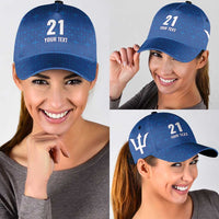 Caribbean Cricket Barbados Custom Classic Cap Strike of the Tridents - Wonder Print Shop