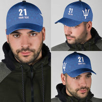 Caribbean Cricket Barbados Custom Classic Cap Strike of the Tridents - Wonder Print Shop