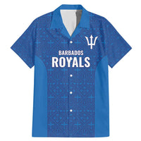 Caribbean Cricket Barbados Custom Family Matching Mermaid Dress and Hawaiian Shirt Strike of the Tridents - Wonder Print Shop
