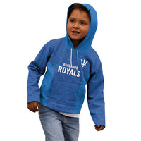 Caribbean Cricket Barbados Custom Kid Hoodie Strike of the Tridents - Wonder Print Shop