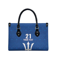 Caribbean Cricket Barbados Custom Leather Bag Strike of the Tridents - Wonder Print Shop