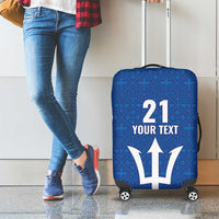Caribbean Cricket Barbados Custom Luggage Cover Strike of the Tridents - Wonder Print Shop