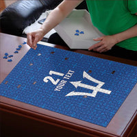 Caribbean Cricket Barbados Custom Puzzle Strike of the Tridents - Wonder Print Shop