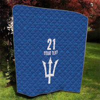 Caribbean Cricket Barbados Custom Quilt Strike of the Tridents - Wonder Print Shop