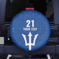 Caribbean Cricket Barbados Custom Spare Tire Cover Strike of the Tridents - Wonder Print Shop