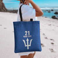 Caribbean Cricket Barbados Custom Tote Bag Strike of the Tridents - Wonder Print Shop